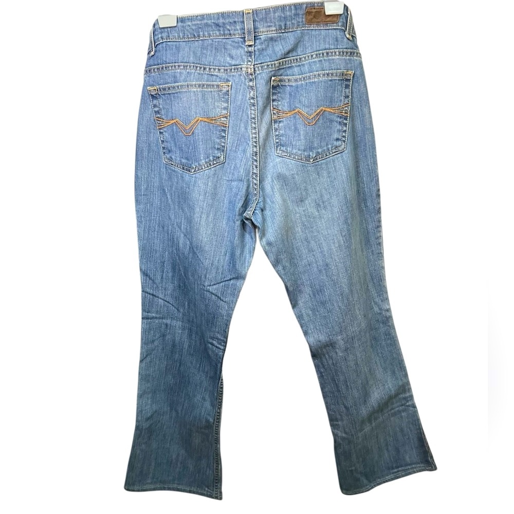 Harley-Davidson Woman’s Bootcut Denim Jeans Sz 34” - Picture 8 of 10